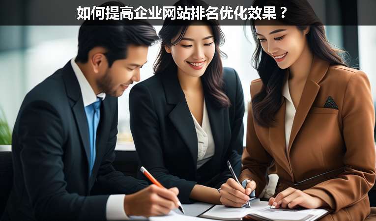 如何提高企業(yè)網(wǎng)站排名優(yōu)化效果？